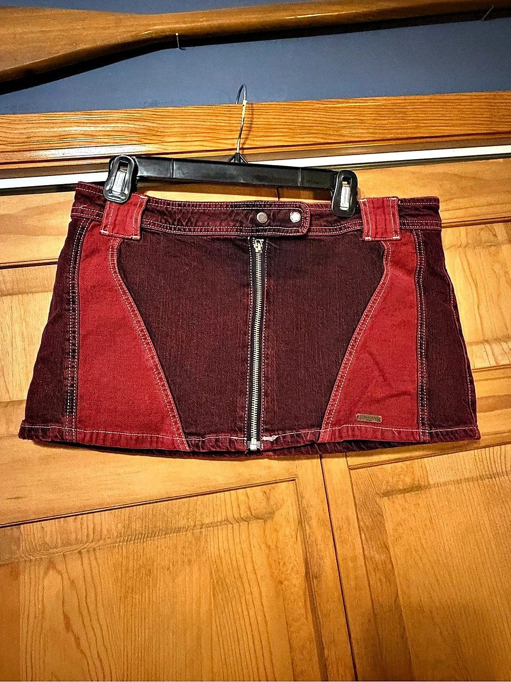 BDG Jeans mini skirt Color Block Mini Skirt Size Medium